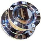 Chrome-plated Billet Aluminum Front Oil Cap Cover With Window