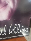Very Rare Huge Phil Collins Atlantic Records Signed Poster Promo Framed