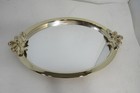 New In The Box Vintage Avon Gift Collection Goldtone Vanity Tray Mirror 13  X 9 