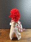 Folk Art Stitched Cloth Horse Christmas Ornament