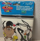 Vintage Looney Tunes Wallpaper Border 6 3 4 In x5 Yd   Nos