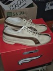 1960 s Towncraft Jcpenny Bowling Shoes Mens Size 10d Brown And Cream Leather