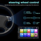 7  2din Touch Screen Stereo Bluetooth Fm Radio Car Mp5 Player With Rear Camera