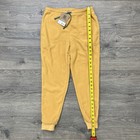 Patagonia Joggers Size Medium 10 Kids Youth Micro D Dried Mango Yellow Green  69