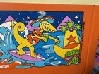  Vintage Rare 90s Nickelodeon Coleman Cooler Lunch Doowop Dinosaurs Doowopasaurs