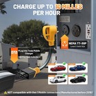 Nema Tt-30 Rv Camping Charger Adapter For Tesla Mobile Connector Power Outlets