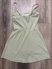 Alo Alosoft Courtside Tennis Dress In Iced Green Tea Size Xs