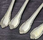 1847 Rogers Bros Remembrance Soup Spoon International Silver Plate Lot Of 4