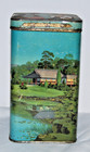 Vintage Richelieu Midas Tea Tin Panoramic Japanese Garden Mt Fuji Geisha 1930s