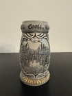 Coors Beer Stein    the Golden Spike    W certificate Of Authenticity  No Box