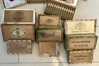 1920-1930 Mixed Lot Antique Cigar Boxes Wooden Box Wooden Box From Cigars Factory