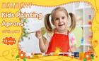 Kids Painting Aprons 12 Pieces 12 Colors Kid Art Apron Roomy Poets Kids