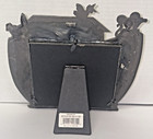 Baby Picture Frame  Noah s Ark  Pewter Silver Tone  Nursery Animals Nwt 5x5