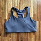 Athleta Girl Gray Sports Bra Size 14 Xl Gym Workout School Training Sports