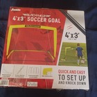 Franklin Blawkhawk Sports 4 Feet X 3 Feet Easy Setup   Takedown Soccer Goal