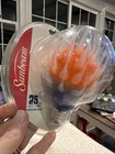 Vintage Sunbeam Mighty Bulb Orange Retro Light Silicone Spike Rare Brand New