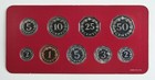 1977 Republic Of Malta 9-coin Decimal Proof Set Km  Ps3
