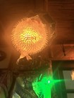 New 10    Puffer Fish Lamp W  Yellow Led Tiki Bar Smokin Tikis Oceanic