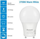 Dewenwils 2prong Light Bulbs Dimmable Gu24 Led Light Bulb 2700k Warm White 4pack