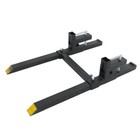 Pallet Forks Clamp On Tractor Forks W adjustable Bucket Forks 43  2000lbs