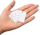 500 Or 1000pcs Price Tags  White Clothing Tags For Retail  Small Kraft Paper Tag