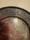 Sterling Silver   925  Nursery Rhyme Rim Pattern Plate