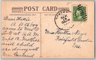 Antique Postcard Stork Baby Delivery 1910s