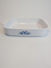 Vintage Corning Ware Blue Velvet A-21-b-n Rectangle Roaster Baking Dish Exc Cond