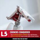 Drywall Corner Finishing Tool Angle Head 3 5  Aluminum   Level5   4-734