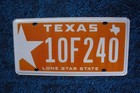 2009 Texas Lone Star State License Plate