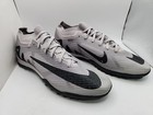 New Nike Mercurial Vapor 15 Tf Cleats-atmosphere Gray black Size 10 Us