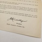 Original 1945 North American Aviation End Of War Layoff Notice Kindelberger