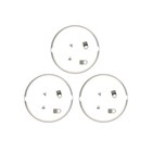 3 Set Movement Steel Holder Ring screw Tabs For Eta 2824 2834 2846 2836 Movement