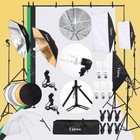 Kshioe 86  Digital Photography Lighting Kit Backdrop Umbrella Softbox Equipment
