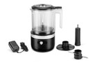 New Kitchenaid 5-cup Mini Food Chopper Cordless Kfcb519bm  Matte Black