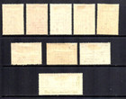 Mongolia People  Buildings And Culture 1932 Mh Stamps Sc  62  64-71