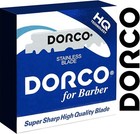 Dorco Stainless Steel Single Edge Razor Blades 100ct - Blue - 10 Pack