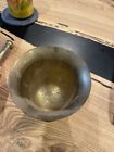 Antique Heavy Solid Brass Mortar And Pestle Large Pharmacy Apothecary