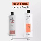 Nioxin System 4 Cleanser Shampoo And Scalp Therapy Conditioner  33 8oz Set   Dou