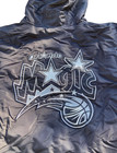 Orlando Magic Bomber Jacket Mens Size Lg Hooded Reversible Black Silver New Nwt
