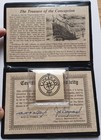 C1640 Mexico 8 Reales Silver Cob Concepcion Shipwreck Coin Blanchard Coa