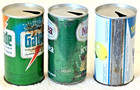 Vtg 70   s Mello Yello-    dew-gatorade-lipton-nestea-12 Oz-steel Soda-pop  6  Cans