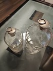 Antique Bottle Victorian Etched Glass Decanter Apothecary