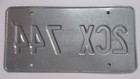 License Plate South Dakota Mt  Rushmore Graphic 2001