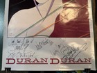 Duran Duran Rio   Original Captial Issued Promo Poster Autographed By Band