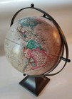 World Map Globe 8 Inch Dia  13 Inch Tall  For Learning  Office Decor  With 360  