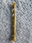Seven Chakras Gemstone Wand 10  Genstones Wrapped In Clay   Resin