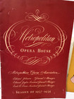 Met Opera House Season 1938 Program   Imperial Theater 1926 Program