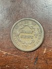 1850 Braided Hair Half Cent Choice Vf  Scarce Date