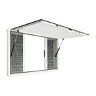48 lx30 w In Concession Stand Trailer Serving Window W  4 Screen Windows   Hooks